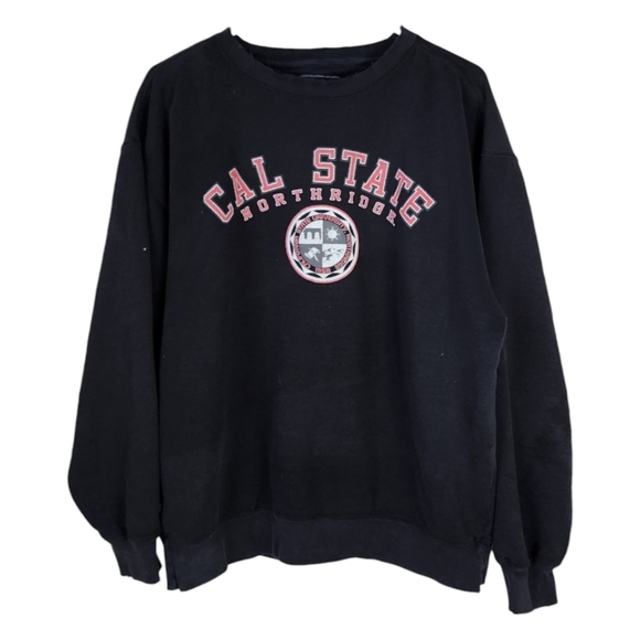 CAL STATE NORTHERN x JANSPORT x VINTAGE‎ 90s Collegiate crewneck L - Picture 1 of 8